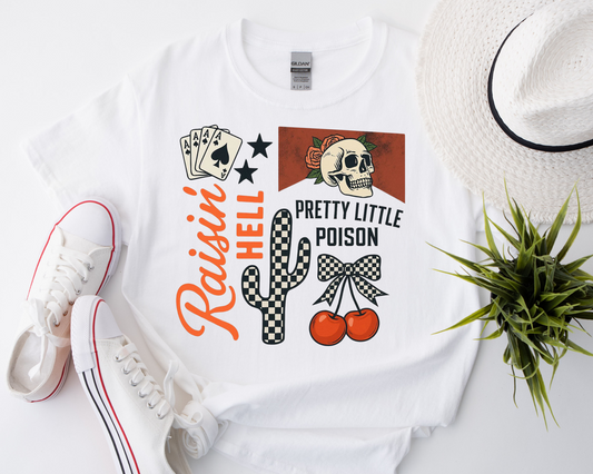 Pretty Little Poison Tee - Sublimation