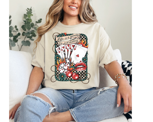Life is a Gamble Tee - Sublimation