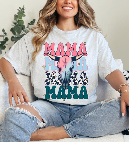 Mama Bull Tee - Sublimation